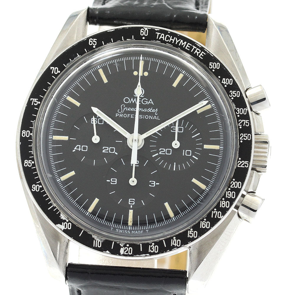 OMEGA Speedmaster Professional Moon Watch 3590.50/145.022 Cal.861 Falling R black Dial Hand Winding Men's Watch_896124
