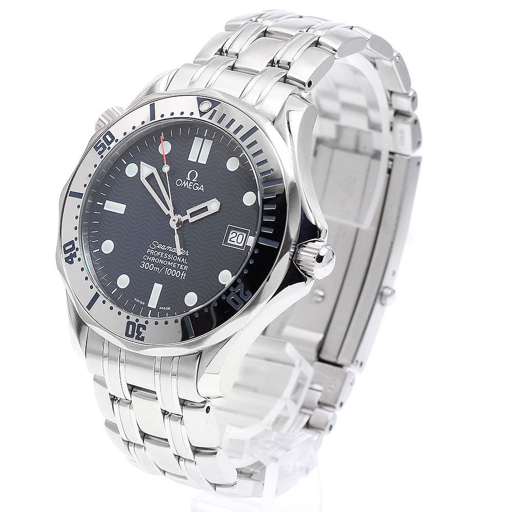 OMEGA Seamaster300 2532.80 Date Navy Dial Automatic Men's Watch_896146