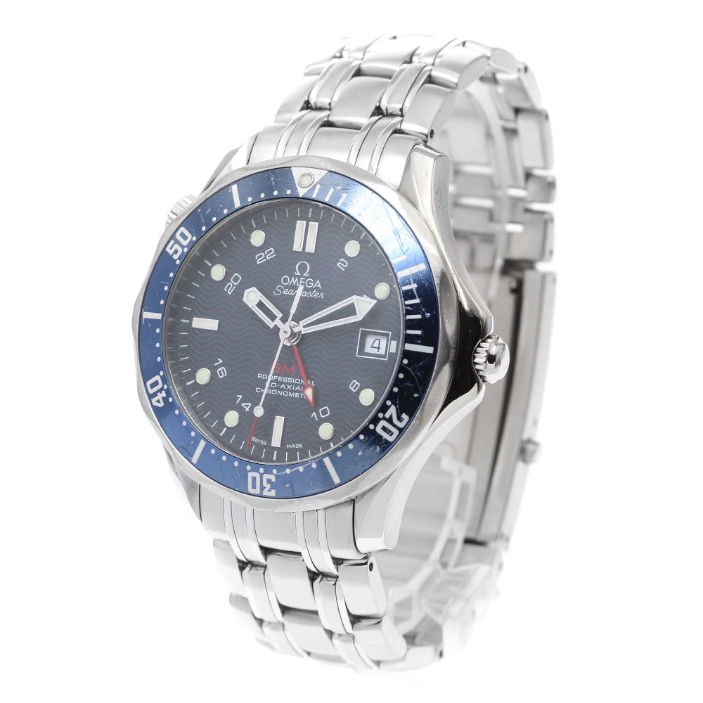 OMEGA Seamaster Diver 300 2535.80 GMT Coaxial Automatic Men's Watch_896154