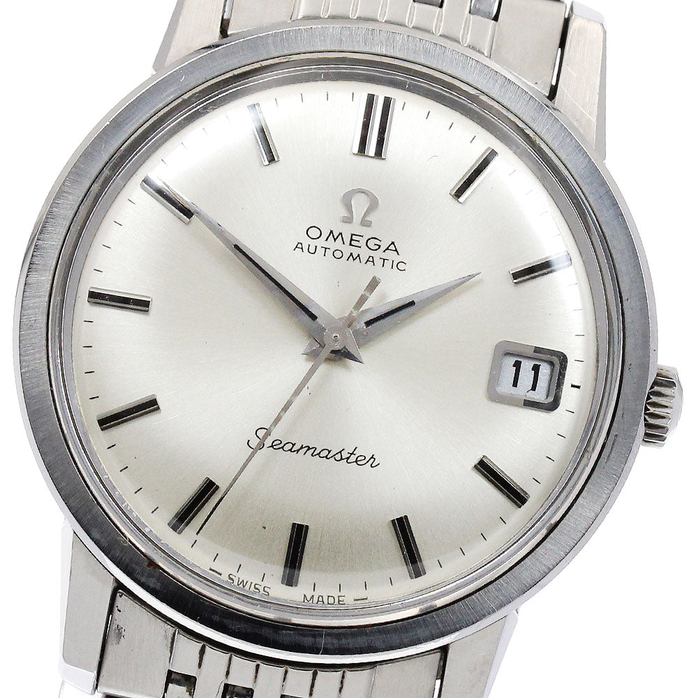 OMEGA Seamaster 166.003 Date Cal.565 Silver Dial Automatic Men's Watch_896164