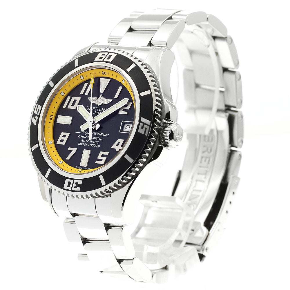 BREITLING Super Ocean 42 A17364 Date black Dial Automatic Men's Watch_896174