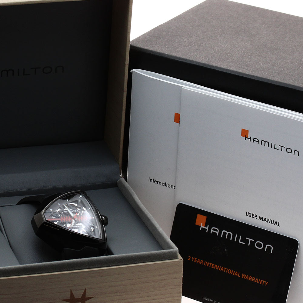 HAMILTON Ventura Elvis 80 Skeleton H245350 skeleton Dial Automatic Men's_896175