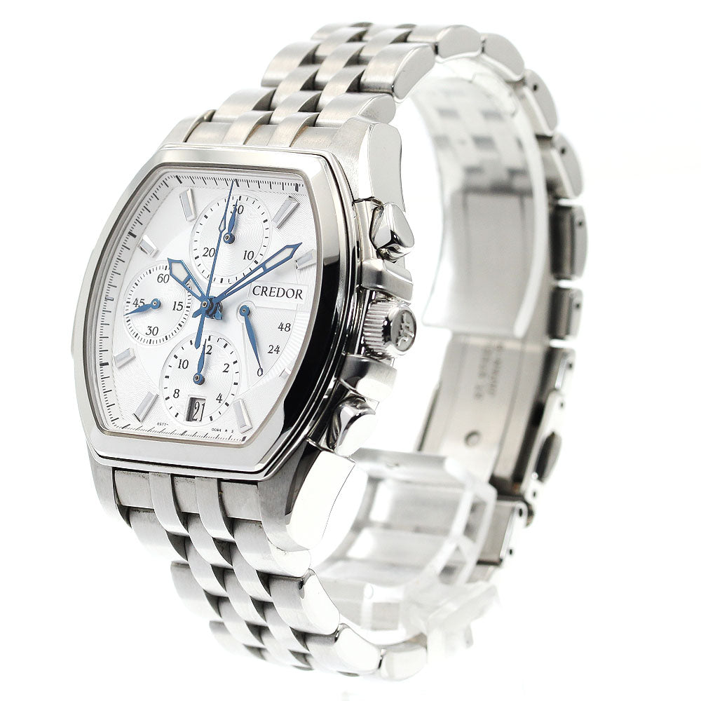 SEIKO CREDOR Pacificique 6S77-00A0/GCBK993 Chronograph Automatic Men's _896178