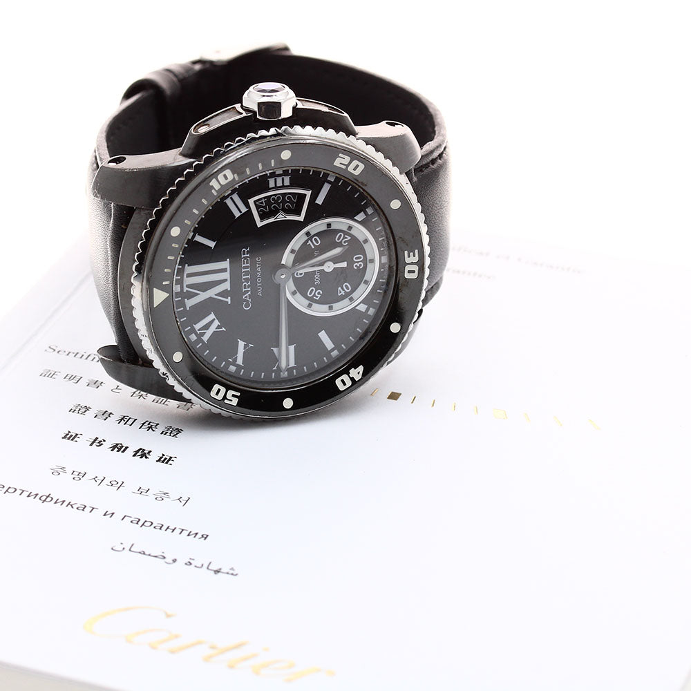 CARTIER Caliber de Cartier Diver WSCA0006 Date Automatic Men's Watch_896180