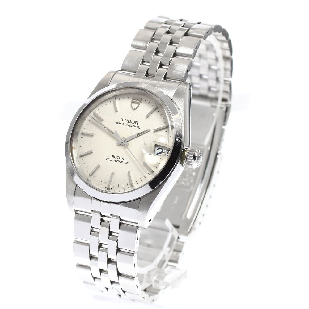 TUDOR Prince Oyster Date 74000N Cal.2824-2 Silver Dial Automatic Men's Watch_896190