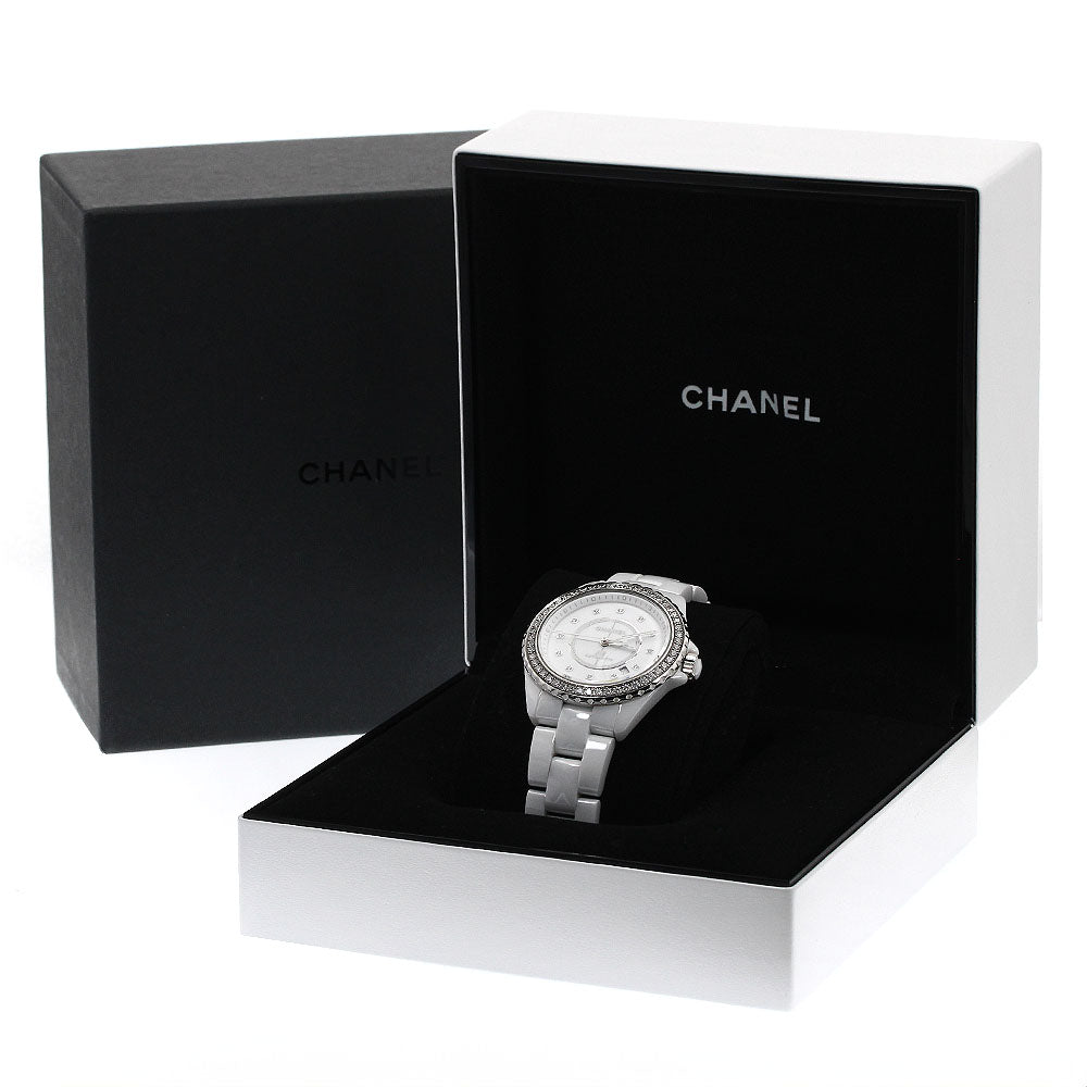 CHANEL J12 H7189 12P diamond date white Dial Automatic Men's Watch_896192