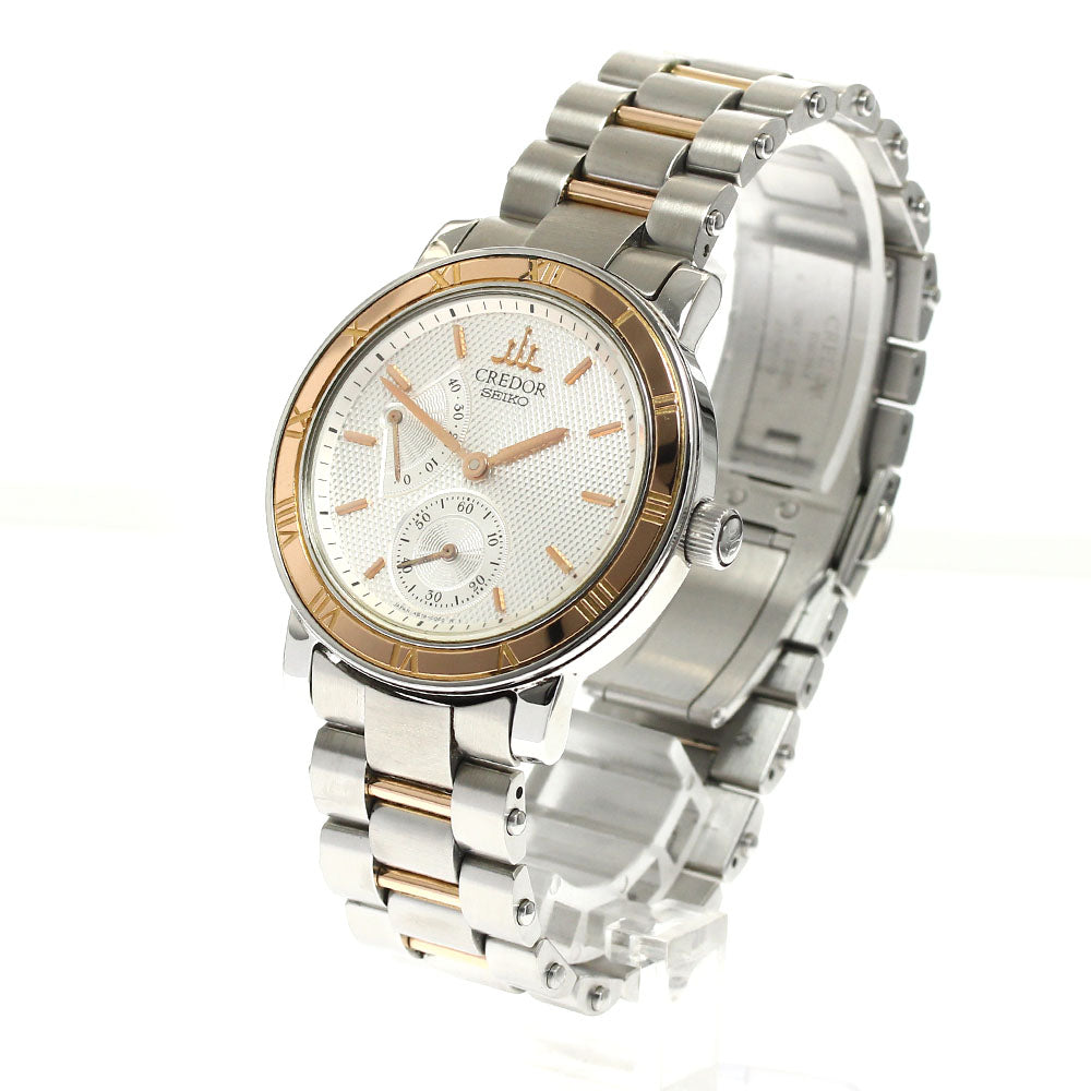 SEIKO CREDOR GCAY992/4S79-0020 Power reserve Hand Winding Men's Watch_896210