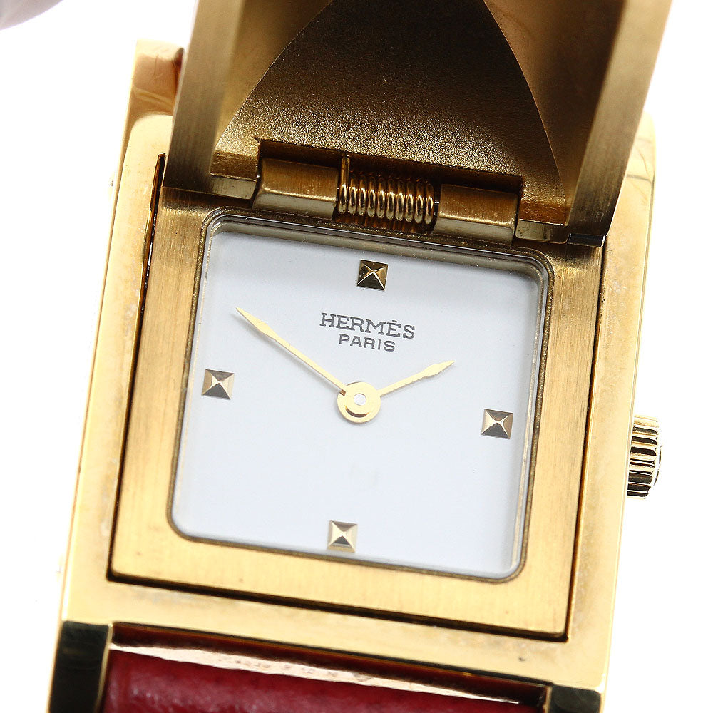 HERMES Medor white Dial Quartz Ladies Watch_896212