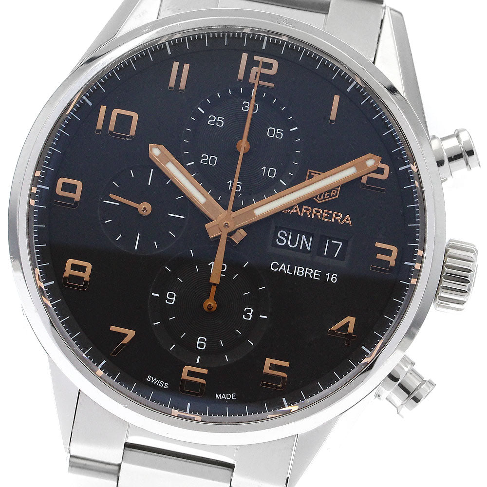 TAG HEUER Carrera Caliber 16 CV2A1AB Chronograph day date Automatic Men's_896228