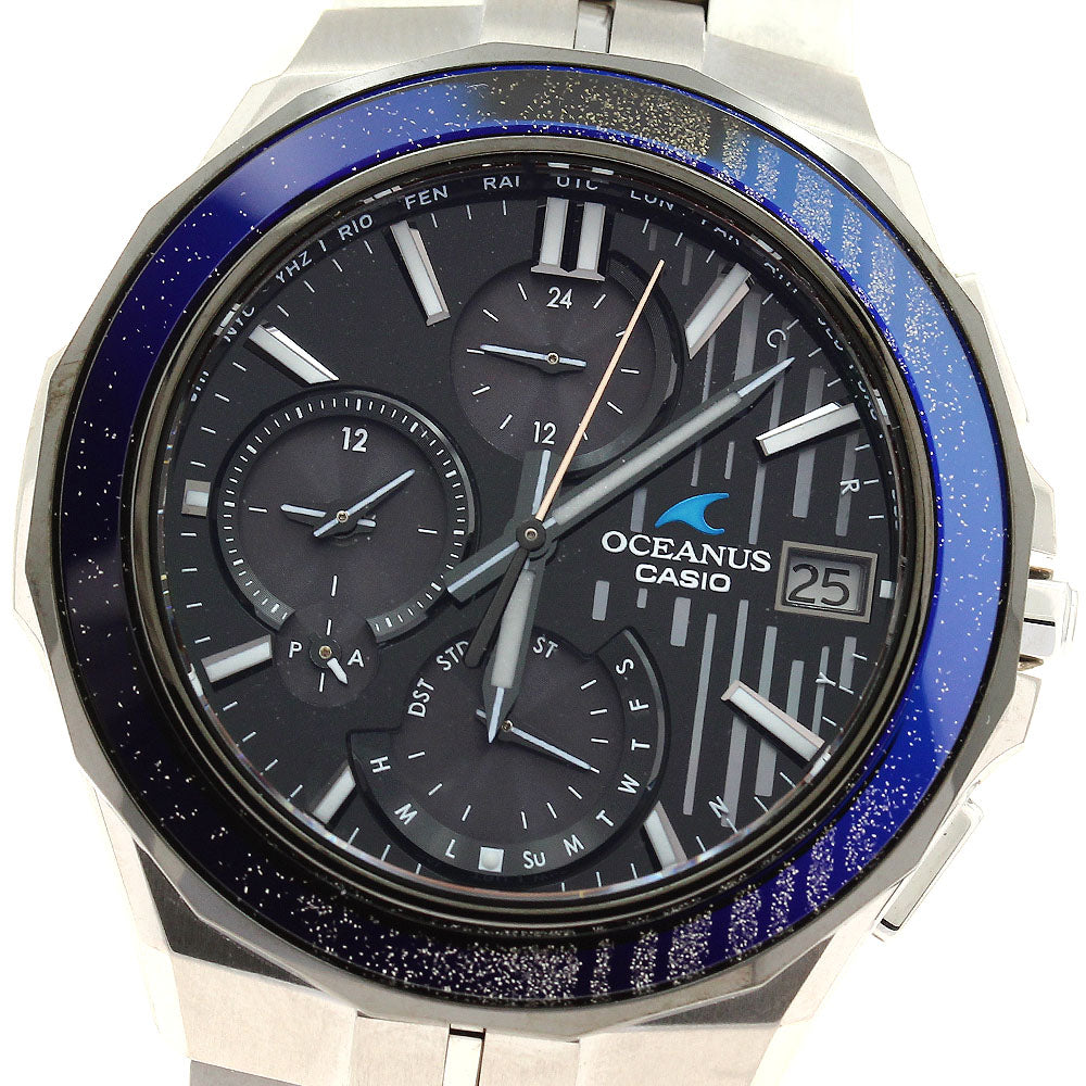 CASIO Oceanus Manta OCW-S5000MB-1AJF limited Solar Powered Radio Men's_896230