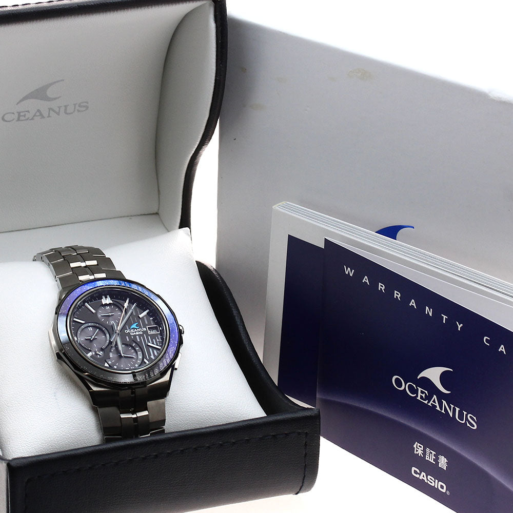 CASIO Oceanus Manta OCW-S5000MB-1AJF limited Solar Powered Radio Men's_896230