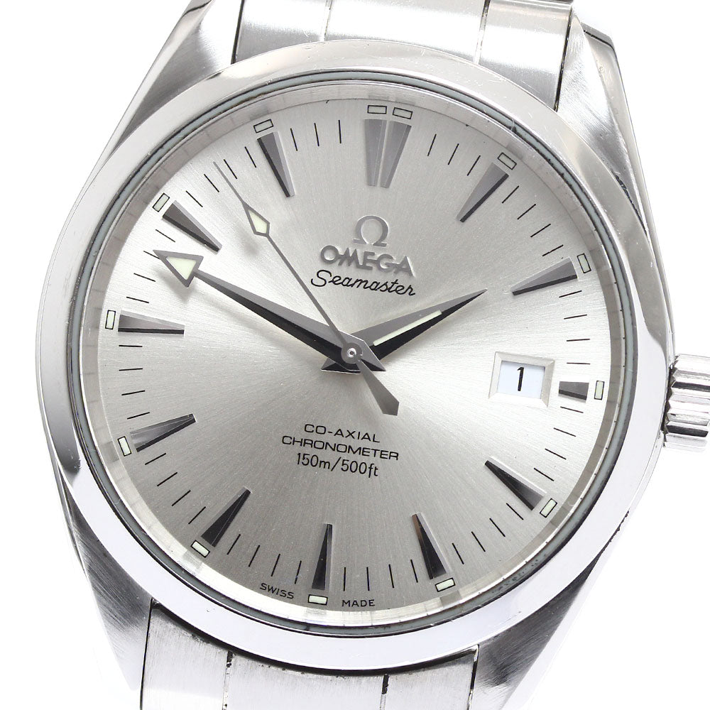 OMEGA Seamaster Aqua Terra 2503.30 Date Silver Dial Automatic Men's Watch_896243