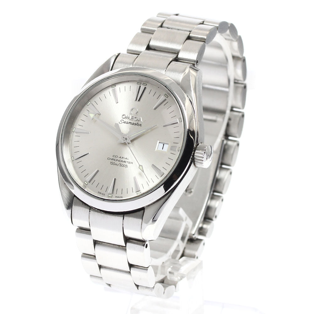 OMEGA Seamaster Aqua Terra 2503.30 Date Silver Dial Automatic Men's Watch_896243