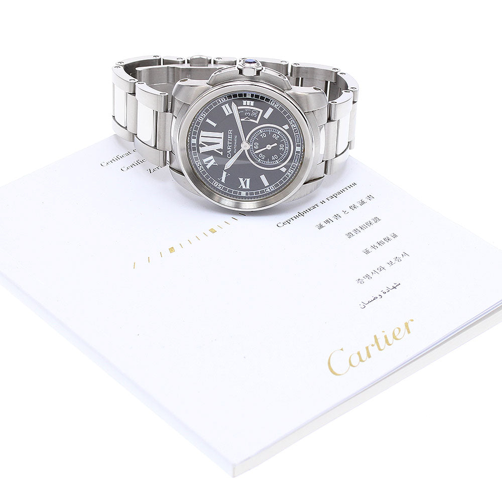 CARTIER Calibre de Cartier W7100016 Small seconds Automatic Men's Watch_896244