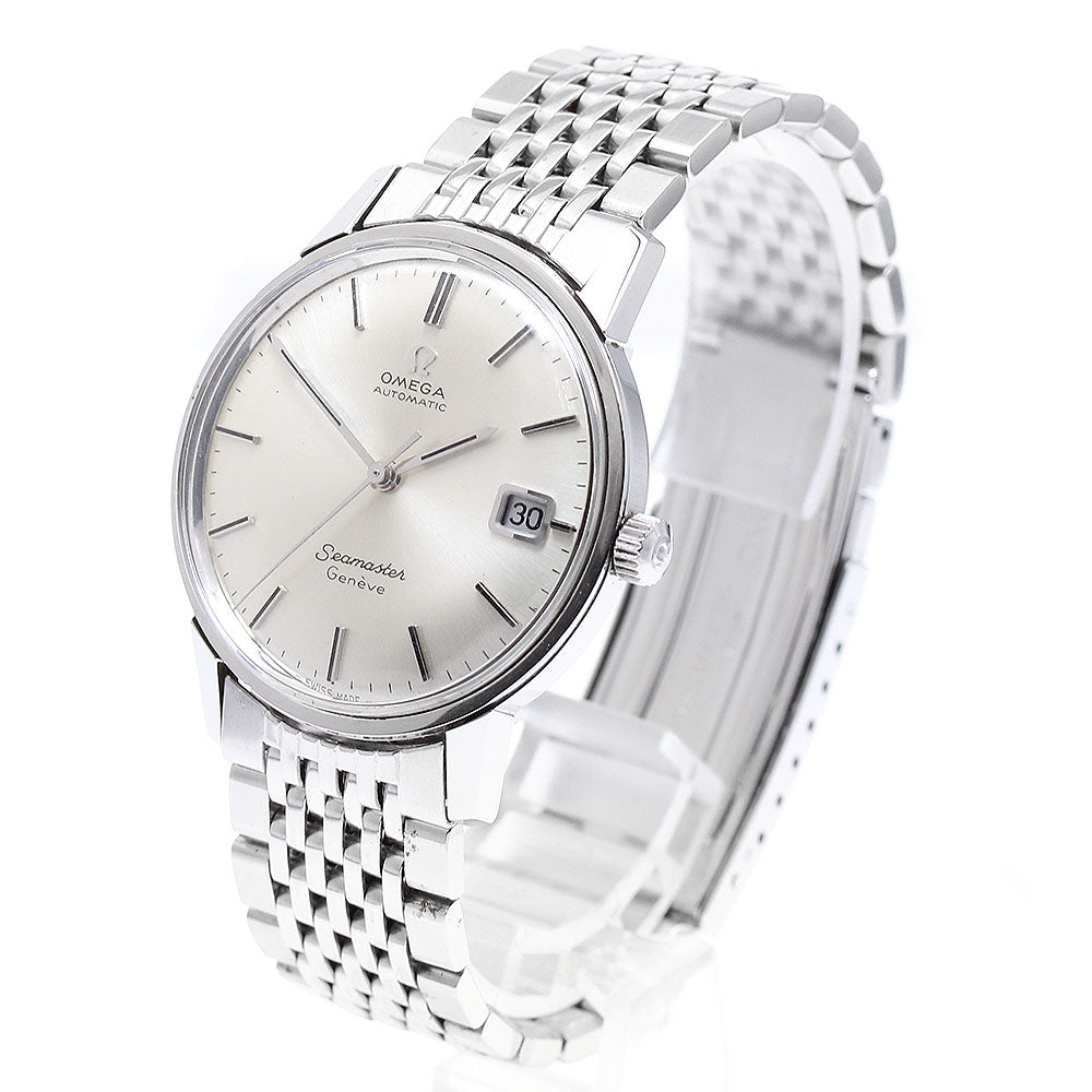 OMEGA Seamaster Geneve 166.037SP Cal.565 Date Silver Dial Automatic Men's_896249