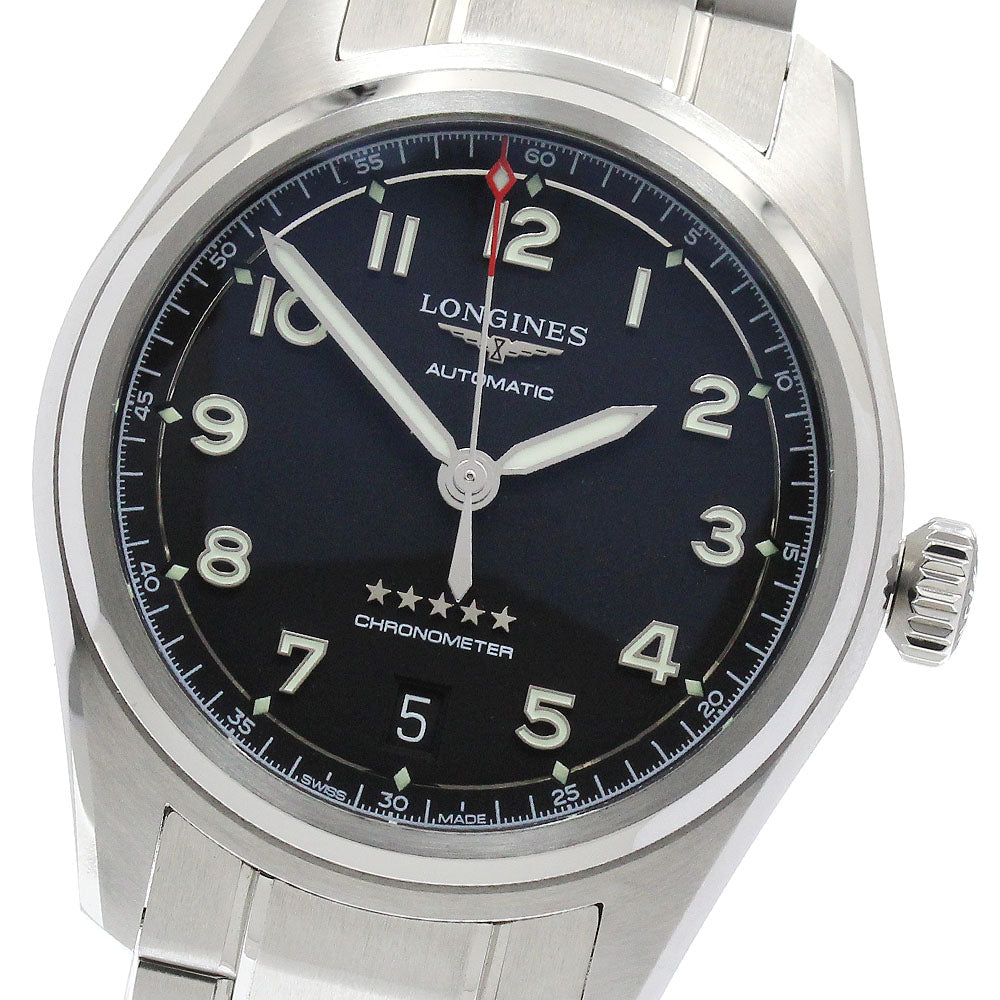 LONGINES Spirit L3.410.4 Date Black Dial Automatic Men's Watch_896266