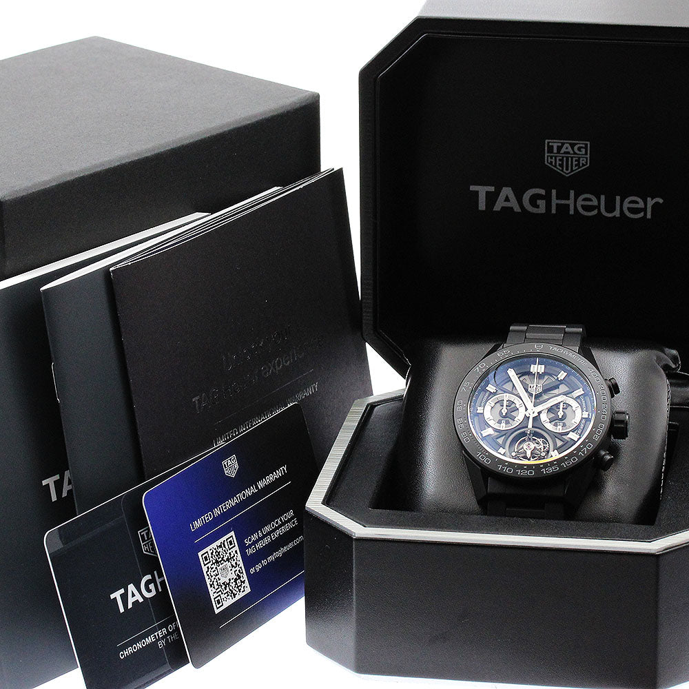 TAG HEUER Carrera Heuer 02T CAR5A90 Tourbillon chronograph AT Men's_896268