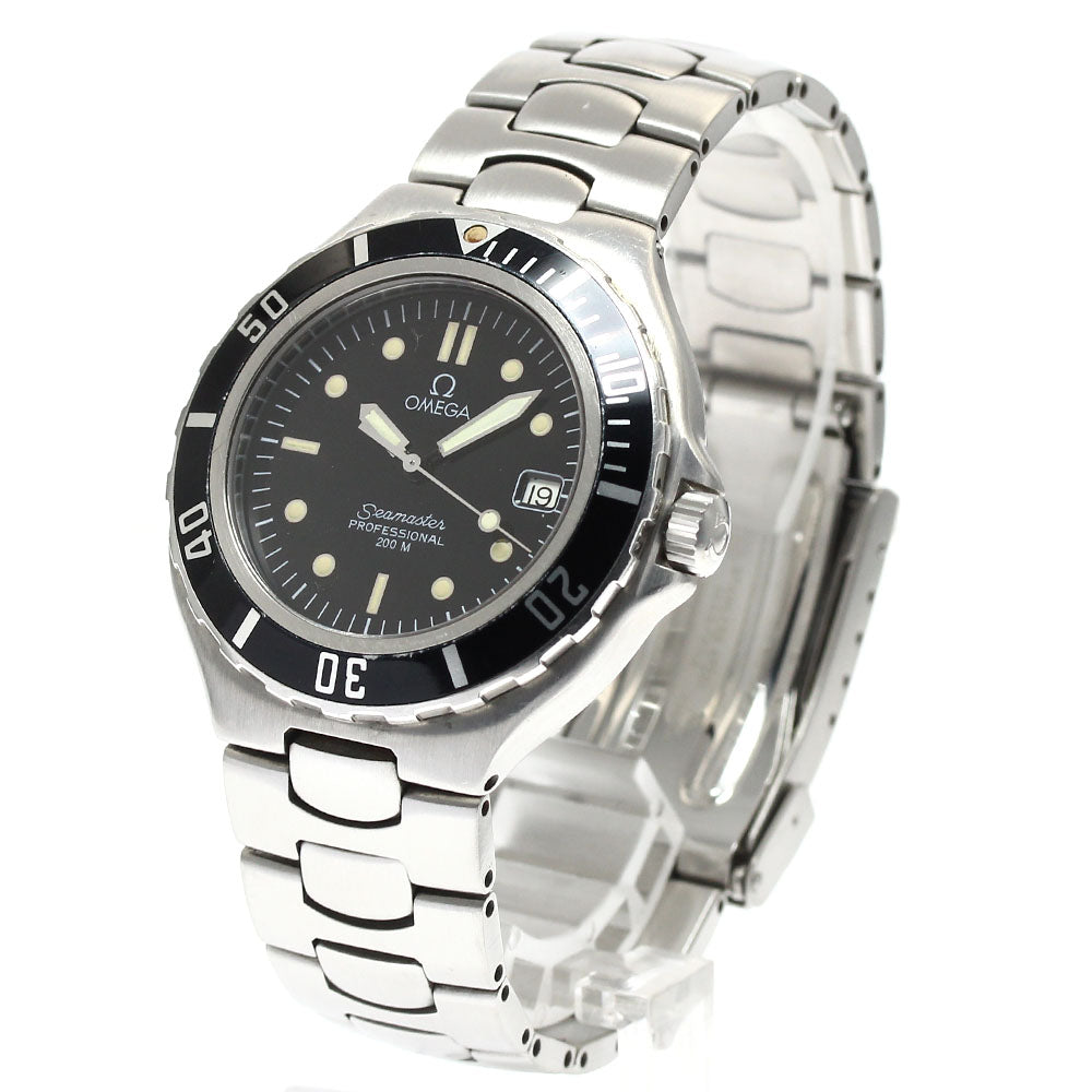 OMEGA Seamaster200 Date black Dial Quartz Men's Watch_896299