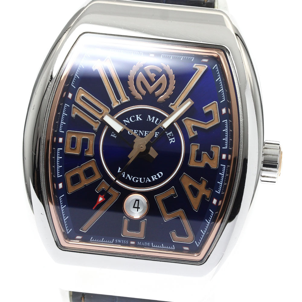 FRANCK MULLER Vanguard V45SCDTJSTGBLE Japan-only 30th anniversary model blue Dial Automatic Men's Watch_896303