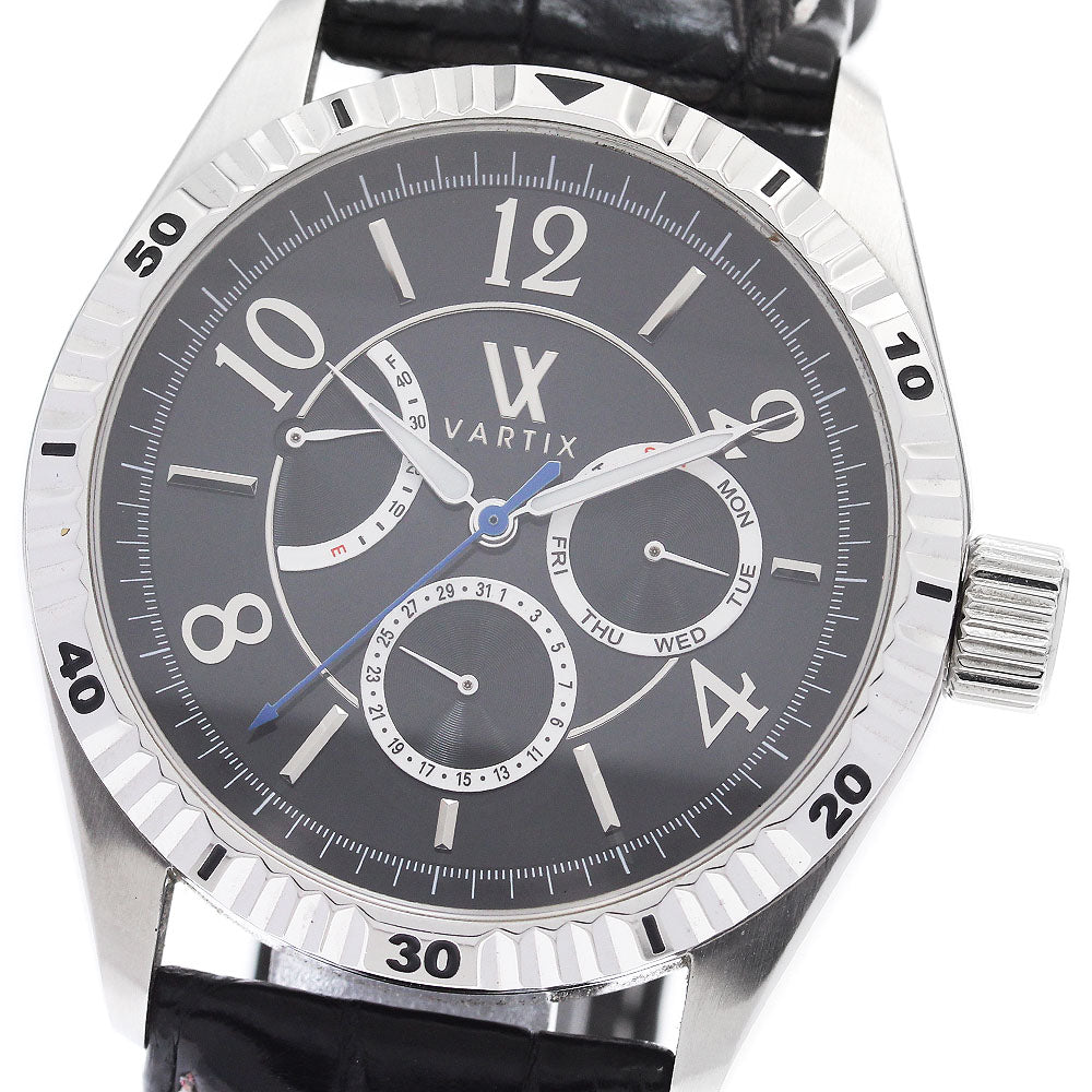 VARTIX Alive WA1VN Day-Date Power Reserve Black Dial Automatic Men's _896308