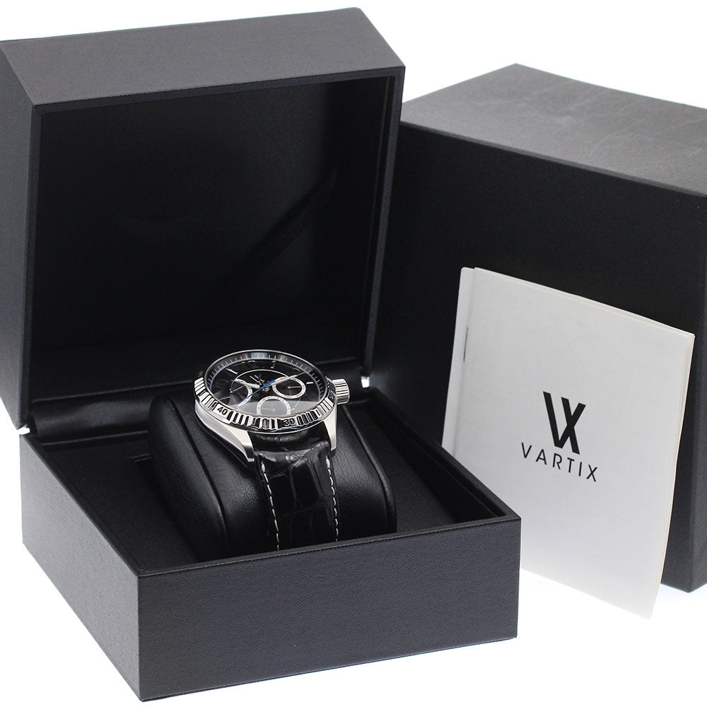 VARTIX Alive WA1VN Day-Date Power Reserve Black Dial Automatic Men's _896308