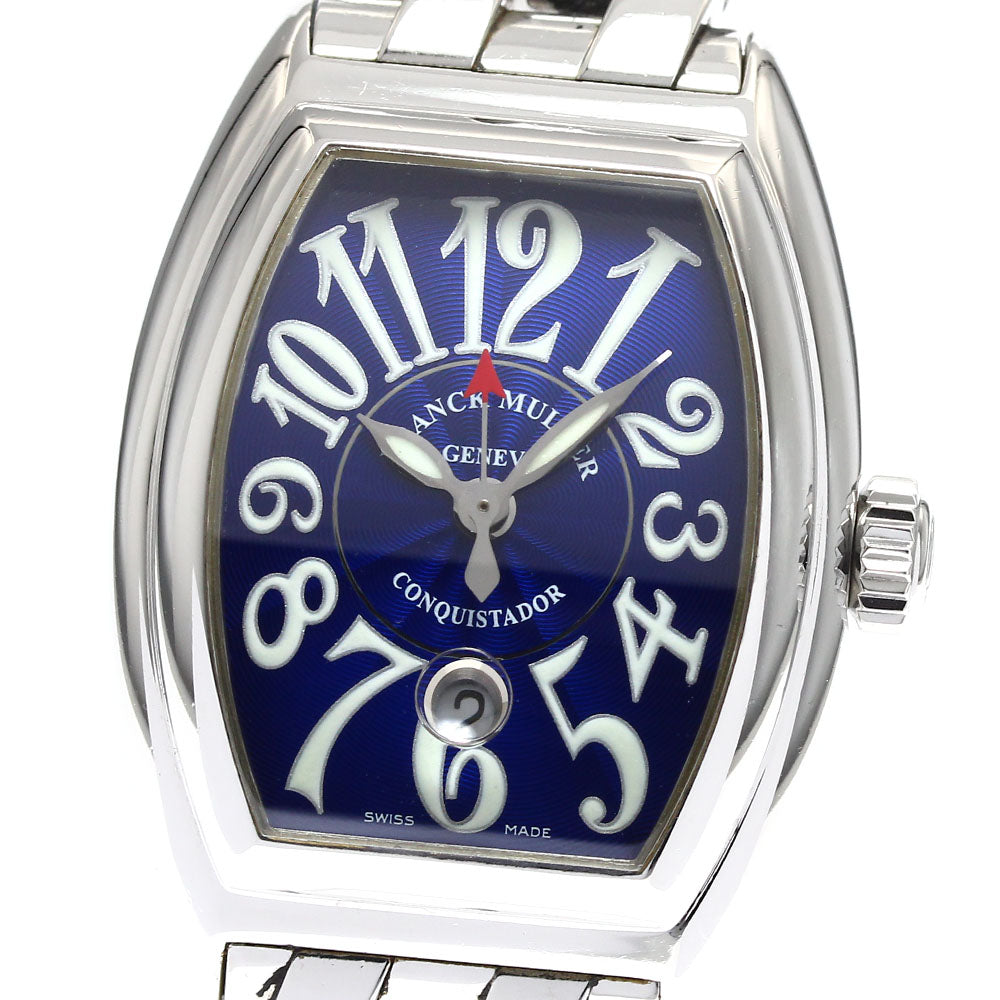 FRANCK MULLER Conquistador 8005LSC Date blue Dial Automatic Ladies Watch_896342