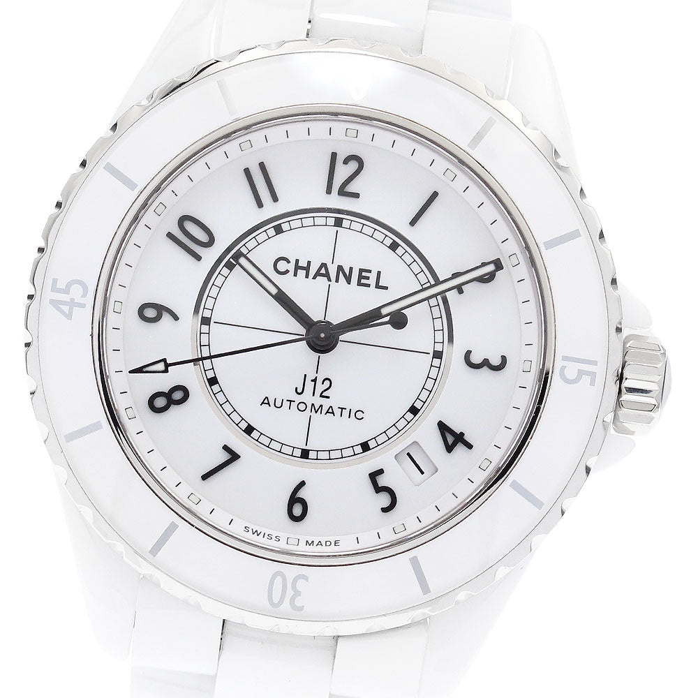CHANEL J12 H5700 White ceramic 38MM white Dial Automatic Men's Watch_896344
