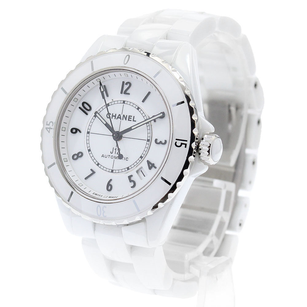CHANEL J12 H5700 White ceramic 38MM white Dial Automatic Men's Watch_896344