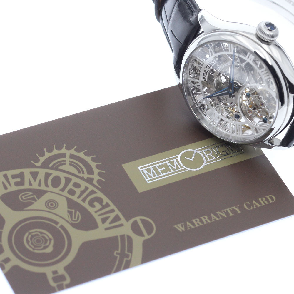MEMORIGIN ready 4894379130316 Tourbillon skeleton Dial Hand Winding Ladies Watch_896349