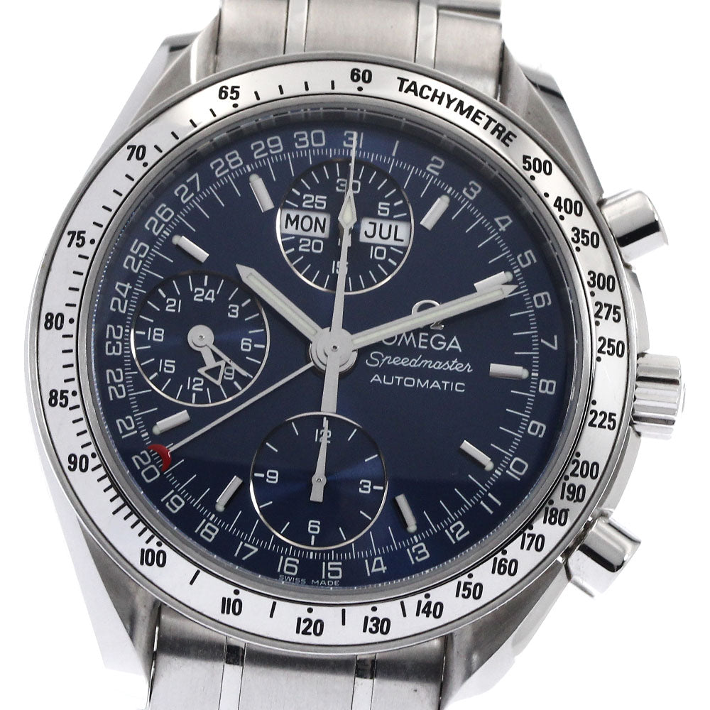 OMEGA Speedmaster 3523.80 chronograph Navy Dial Automatic Men's Watch_896351