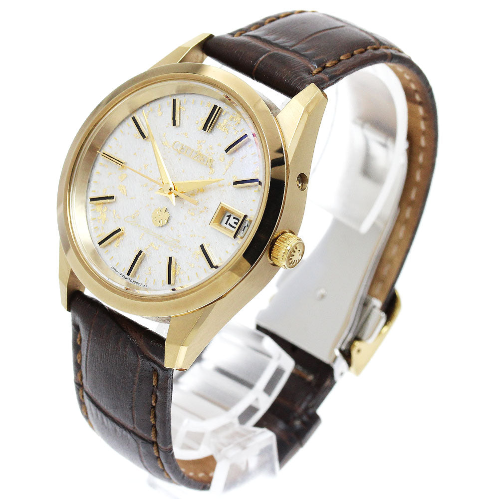 CITIZEN The citizen A060-T025978/AQ4042-01P Eco Drive 25th Anniversary Silver / Gold Dial Solar Powered Men's Watch_896373