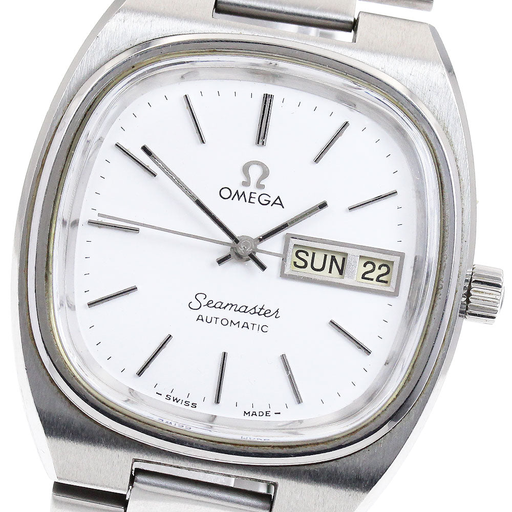 OMEGA Seamaster 166 0216 Cal.1020 Day Date Square Automatic Men's Watch_896382