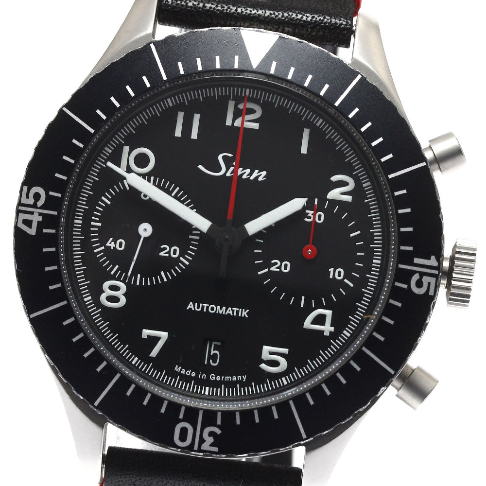 Sinn 158 Limited to 500 chronographs black Dial Automatic Men's Watch_896387