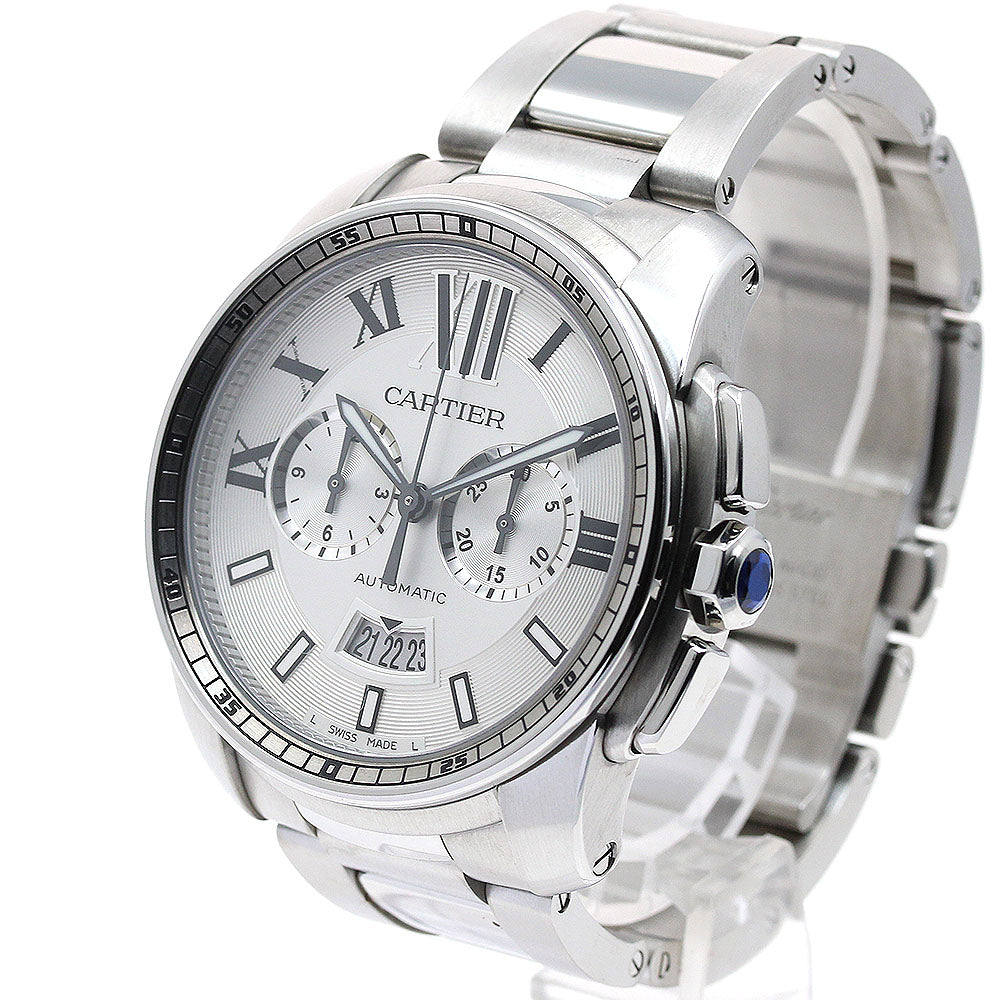 CARTIER Calibre de Cartier W7100045 Chronograph Automatic Men's Watch_896395