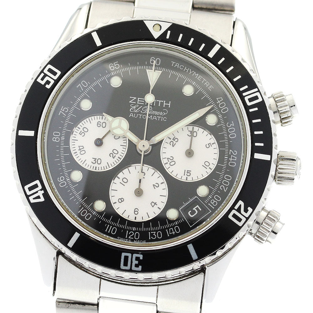 ZENITH El Primero De Luca 02.2310.400 Date black Dial Automatic Men's_896410