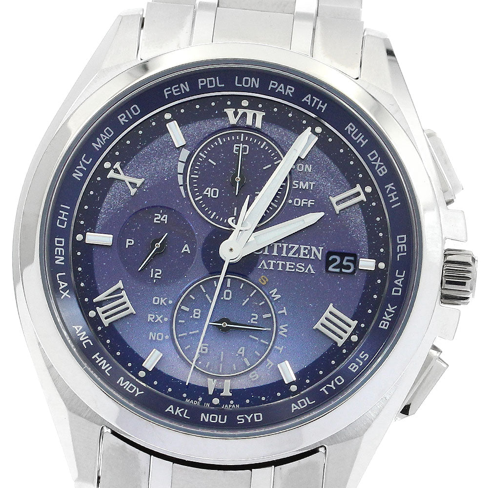 CITIZEN ATESA DEAR Collection AT8240-66L Solar Powered Radio Men's Watch_896414