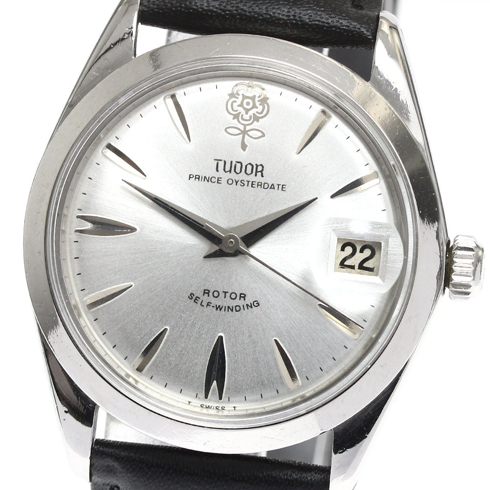TUDOR Prince Oyster Date 7996 Cal.2484 Silver Dial Automatic Men's Watch_896441