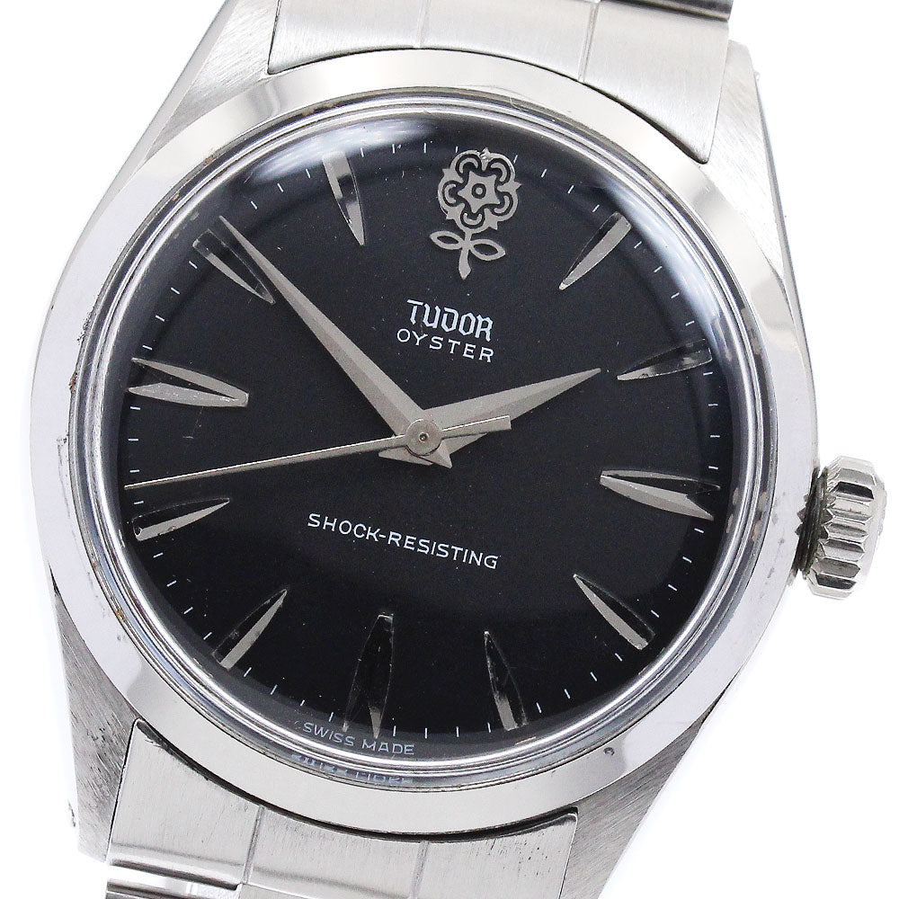 TUDOR Oyster Decabala 7934 black Dial Hand Winding Men's Watch_896442