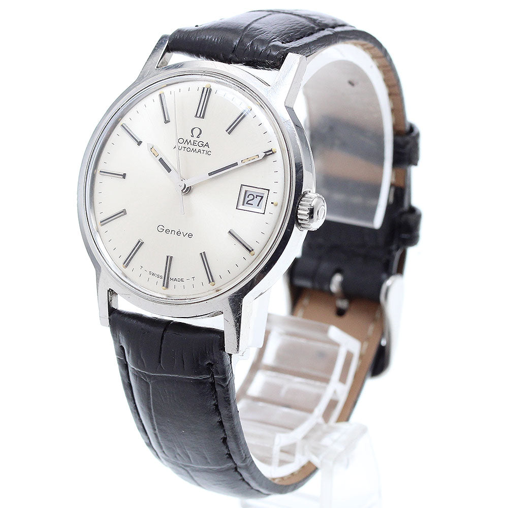 OMEGA Geneve 166.070 Cal.565 Date Silver Dial Automatic Men's Watch_896443