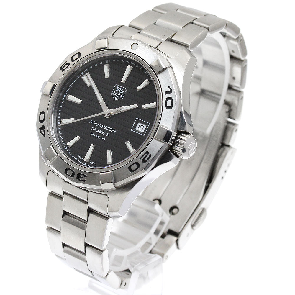TAG HEUER Aqua racer WAP2010 Date black Dial Automatic Men's Watch_896491