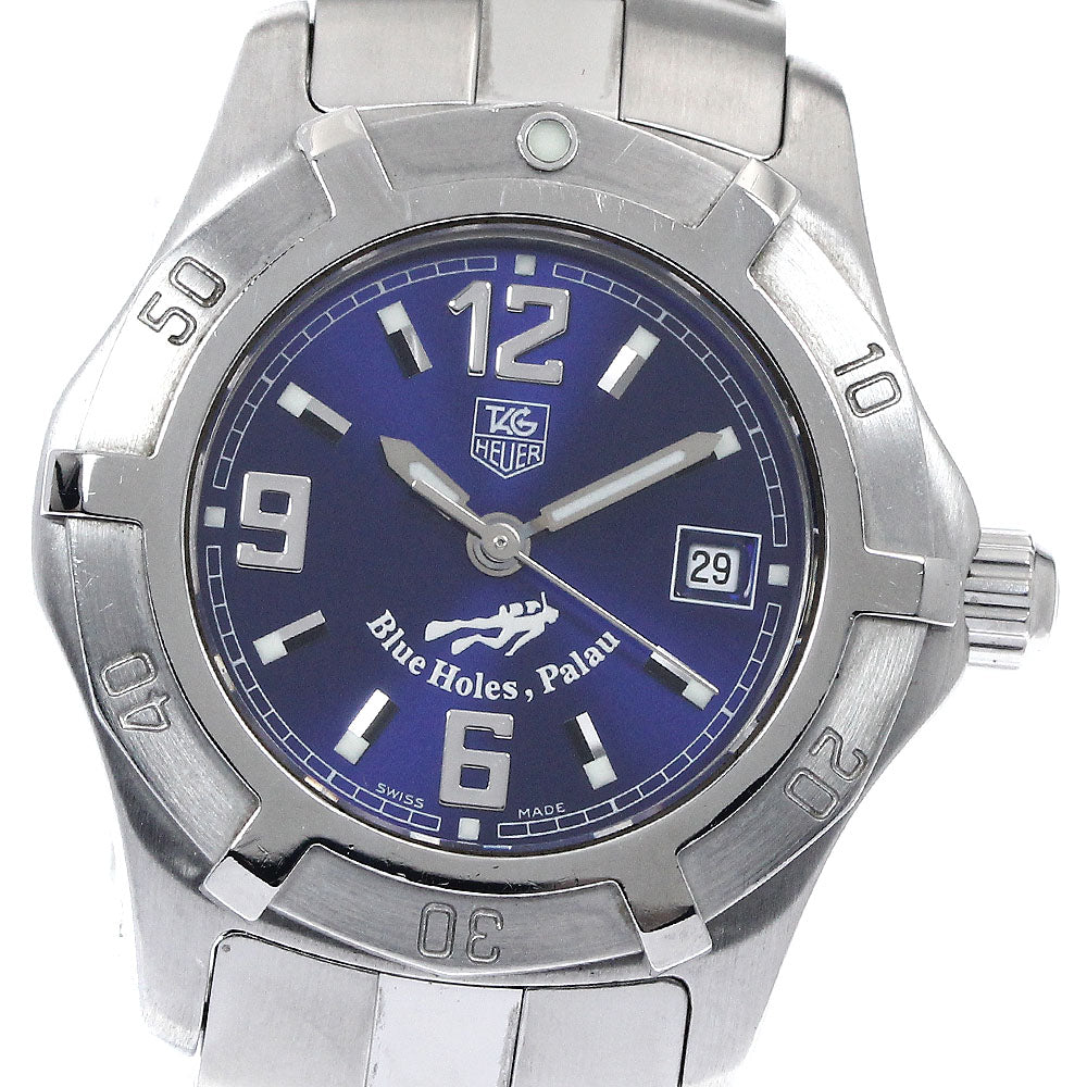 TAG HEUER Exclusive Palau Limited WN1316 blue Dial Quartz Ladies Watch_896513