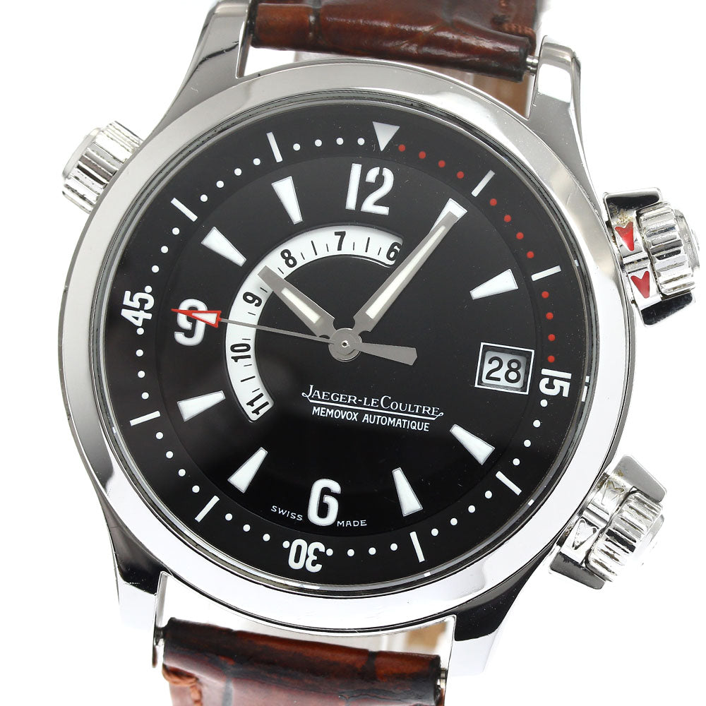 JAEGER-LECOULTRE Master compressor memo box 146.8.97/Q1708470 Date black Dial Automatic Men's Watch_896524