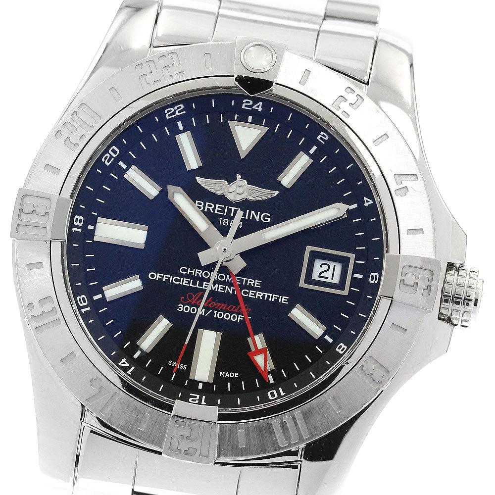 BREITLING Avenger II GMT A32390 Date black Dial Automatic Men's Watch_896534