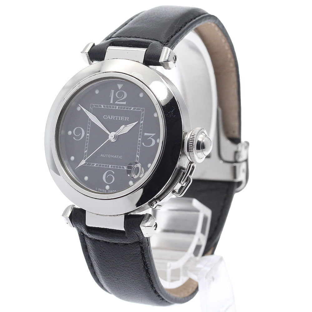 CARTIER Pasha C W3106099 Date black Dial Automatic Boy's Watch_896535