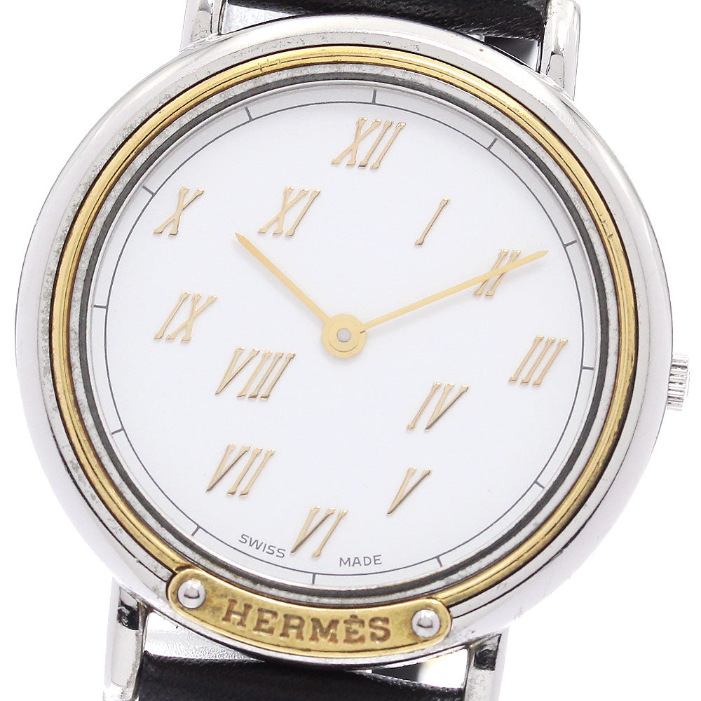 HERMES Meteor white Dial Quartz Ladies Watch_896538