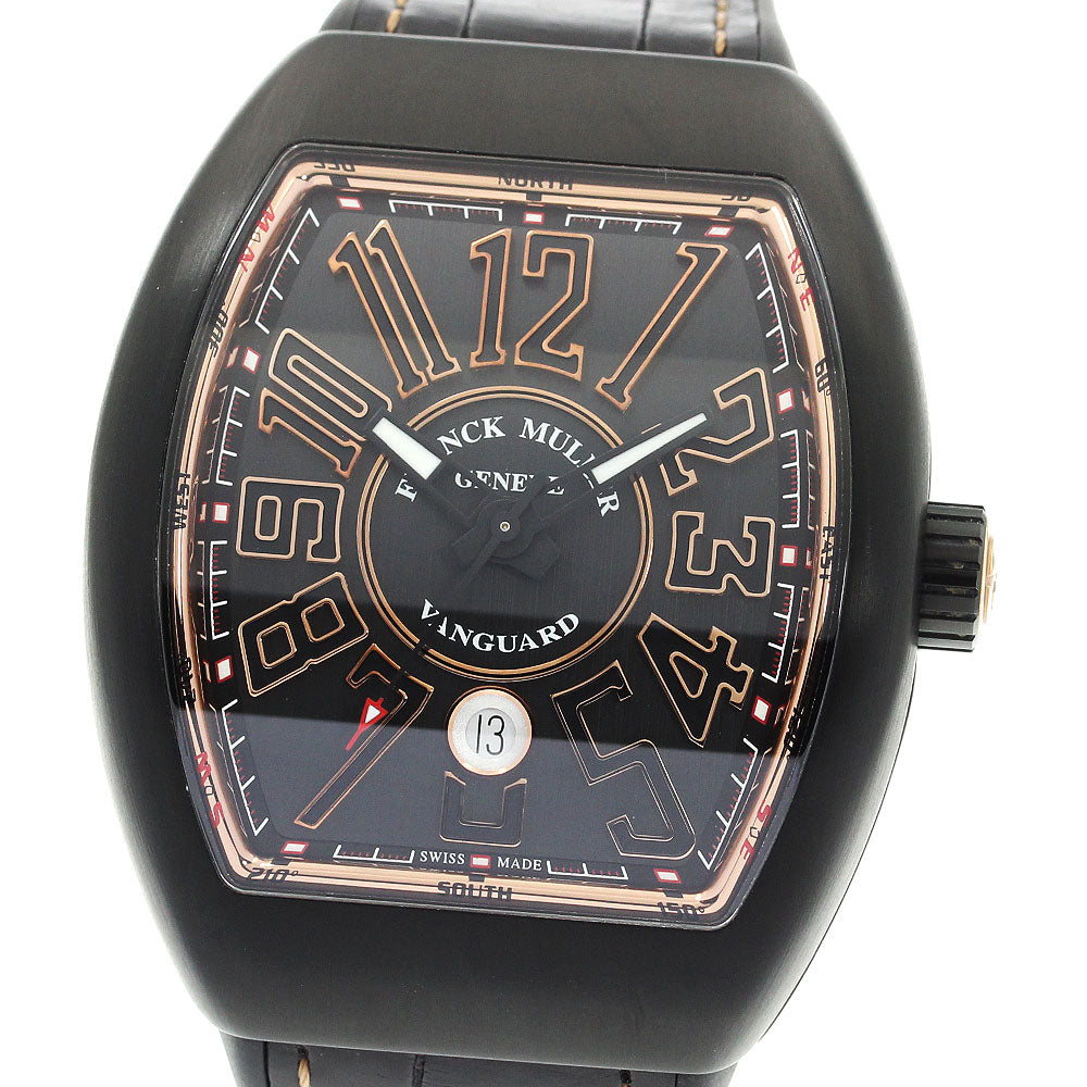 FRANCK MULLER Vanguard V45SCDT TTNRBR5N Date black Dial Automatic Men's Watch_896552