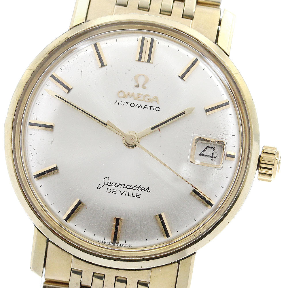 OMEGA Seamaster De Ville Date vintage Silver Dial Automatic Men's Watch_896562