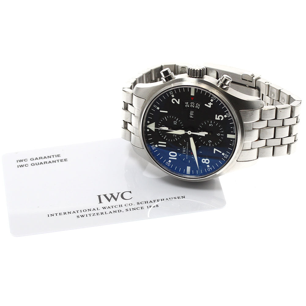 IWC SCHAFFHAUSEN Pilot watch IW377704 Chronograph Automatic Men's Watch_896570