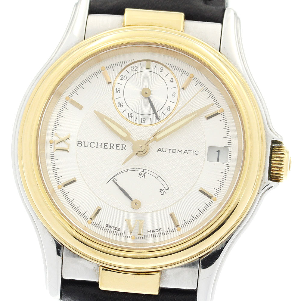 BUCHERER Archimedes Power reserve beige Dial Automatic Men's Watch_896574