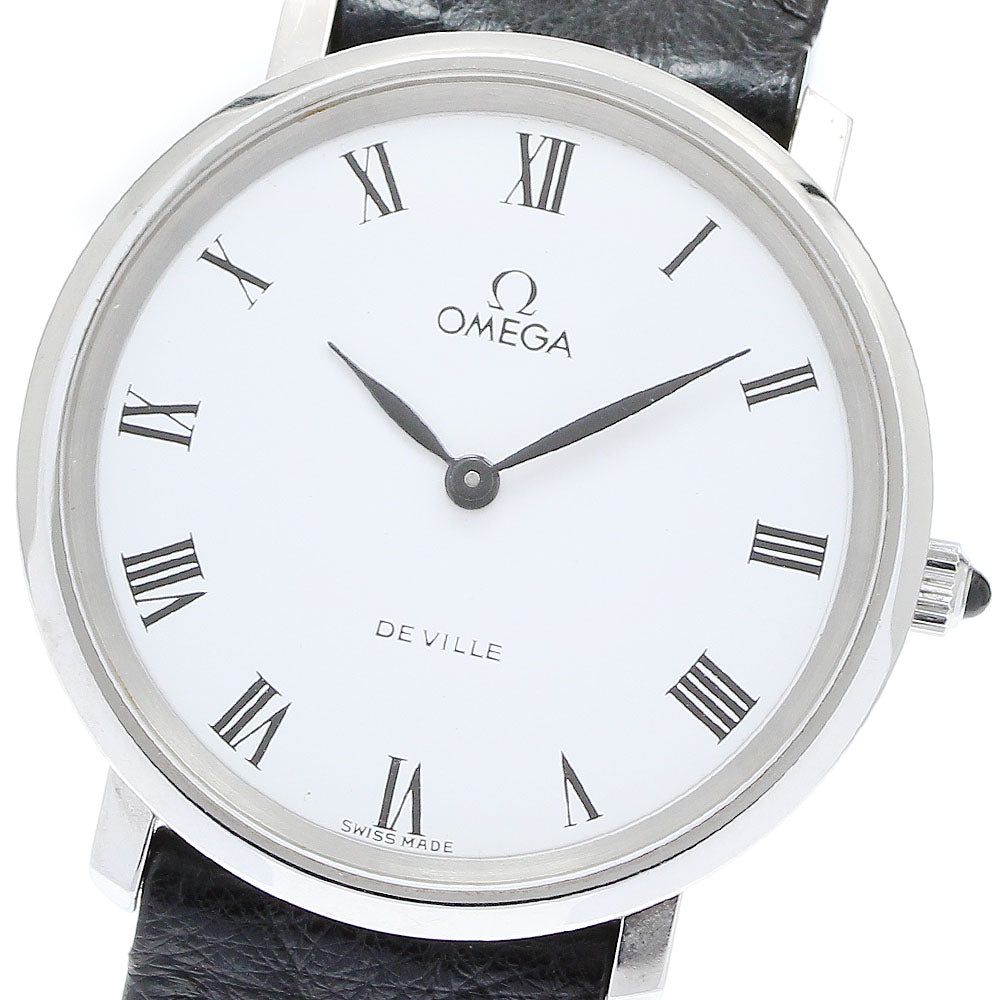 OMEGA De Ville vintage white Dial Hand Winding Men's Watch_896590